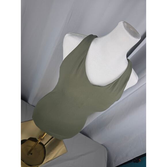 Prana Verana Tank, Size M, V Neck Strappy Back‎ Yoga Top, Green - Picture 15 of 16